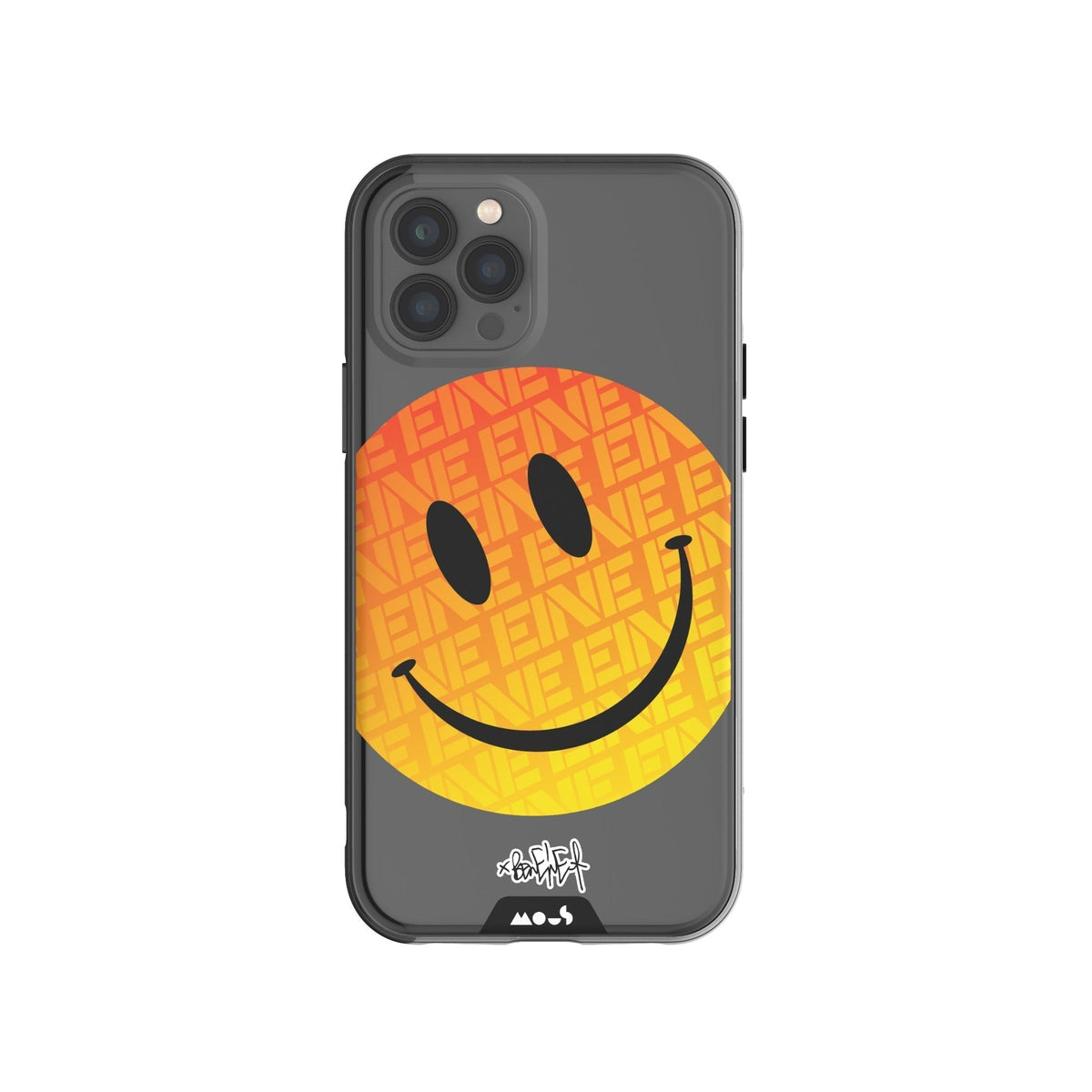 Orange Smiley Protective Phone Case - Ben Eine