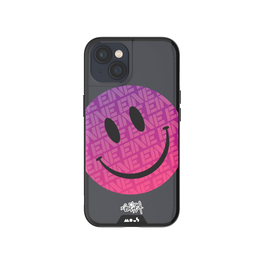 Pink Smiley Protective Phone Case - Ben Eine