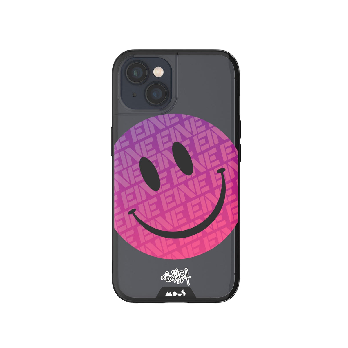 Pink Smiley Protective Phone Case - Ben Eine