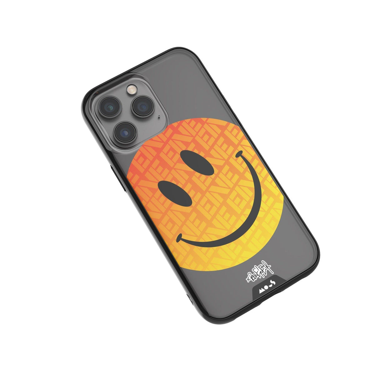 Orange Smiley Protective Phone Case - Ben Eine MagSafe