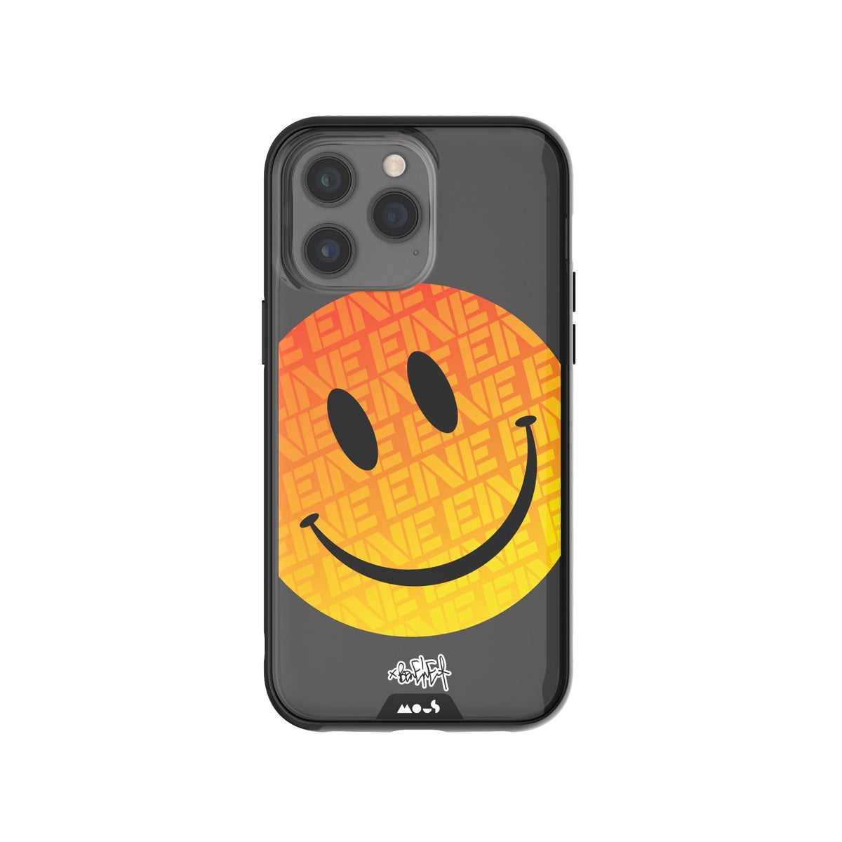 Orange Smiley Protective Phone Case - Ben Eine MagSafe