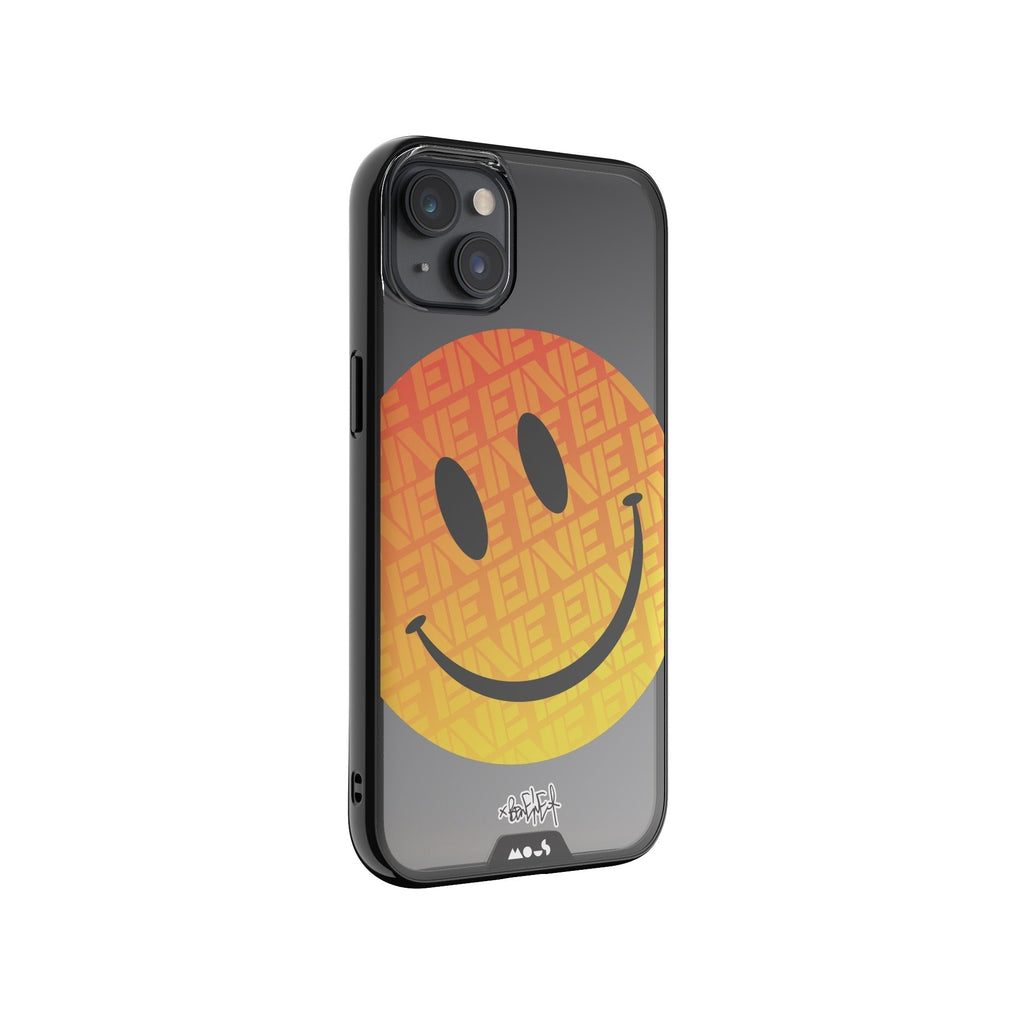 Orange Smiley Protective Phone Case - Ben Eine