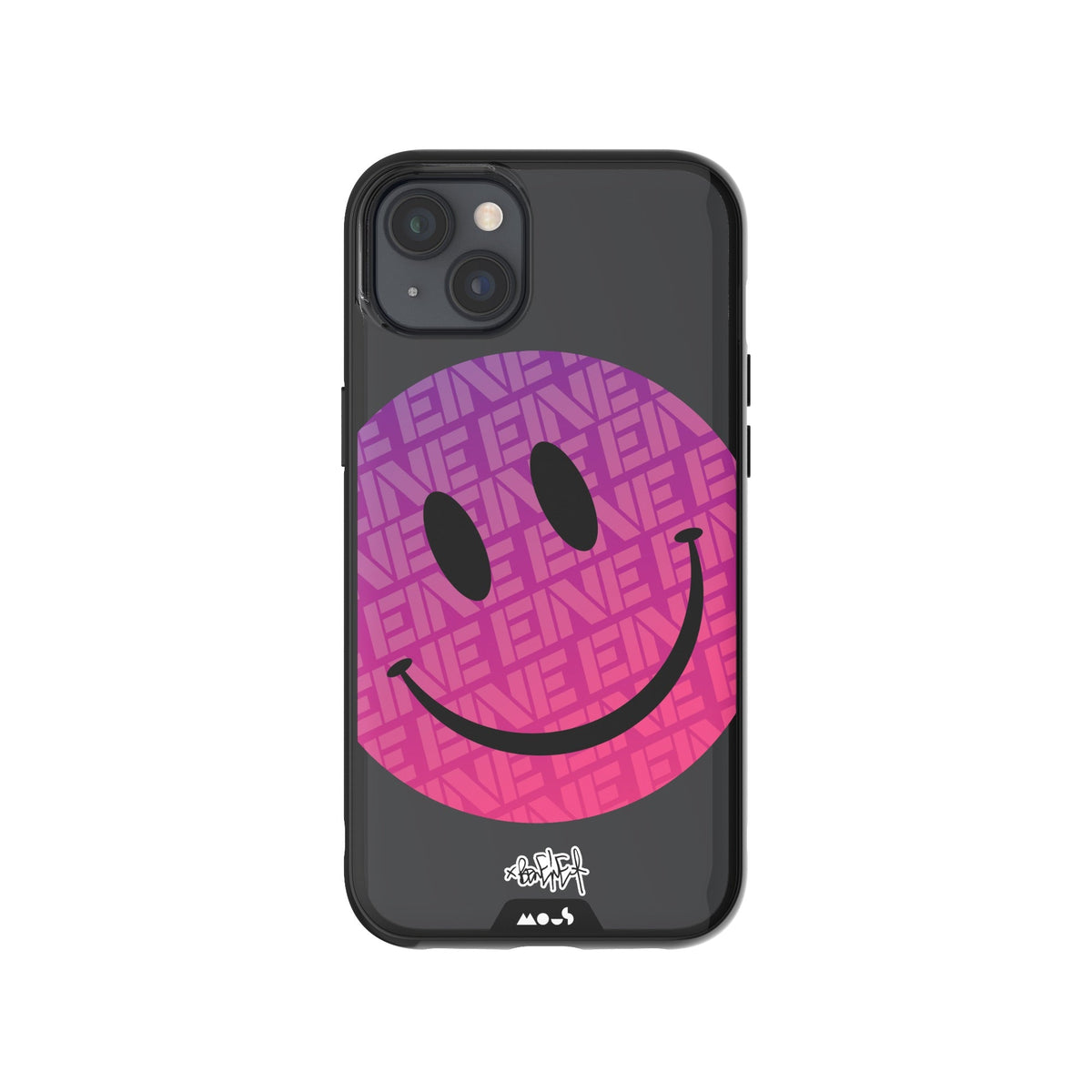 Pink Smiley Protective Phone Case - Ben Eine MagSafe