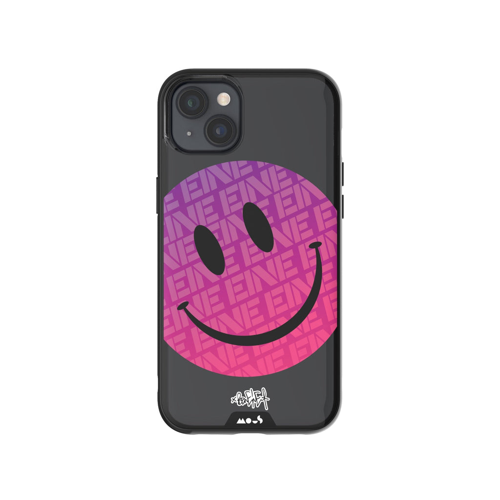 Pink Smiley Protective Phone Case - Ben Eine