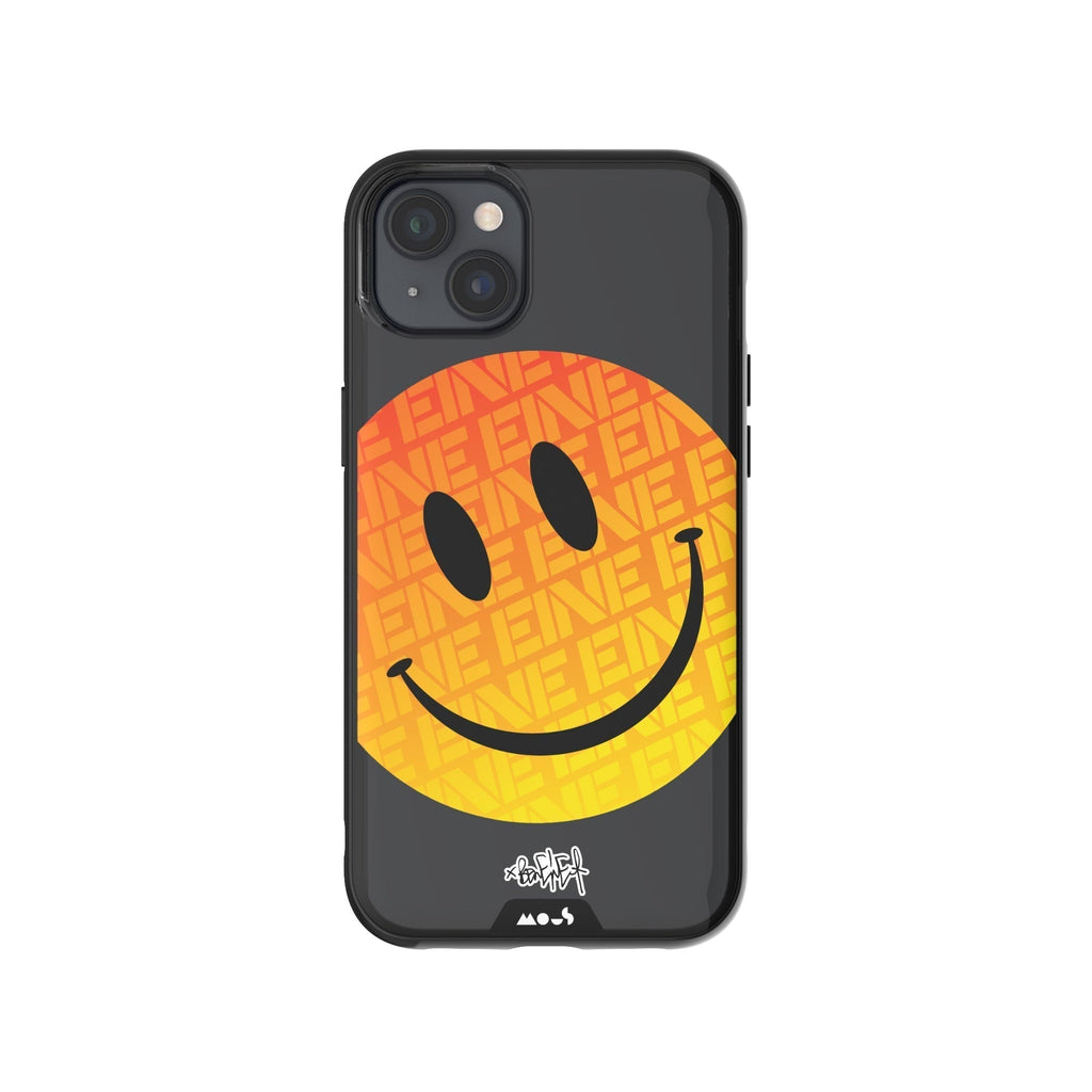 Orange Smiley Protective Phone Case - Ben Eine MagSafe