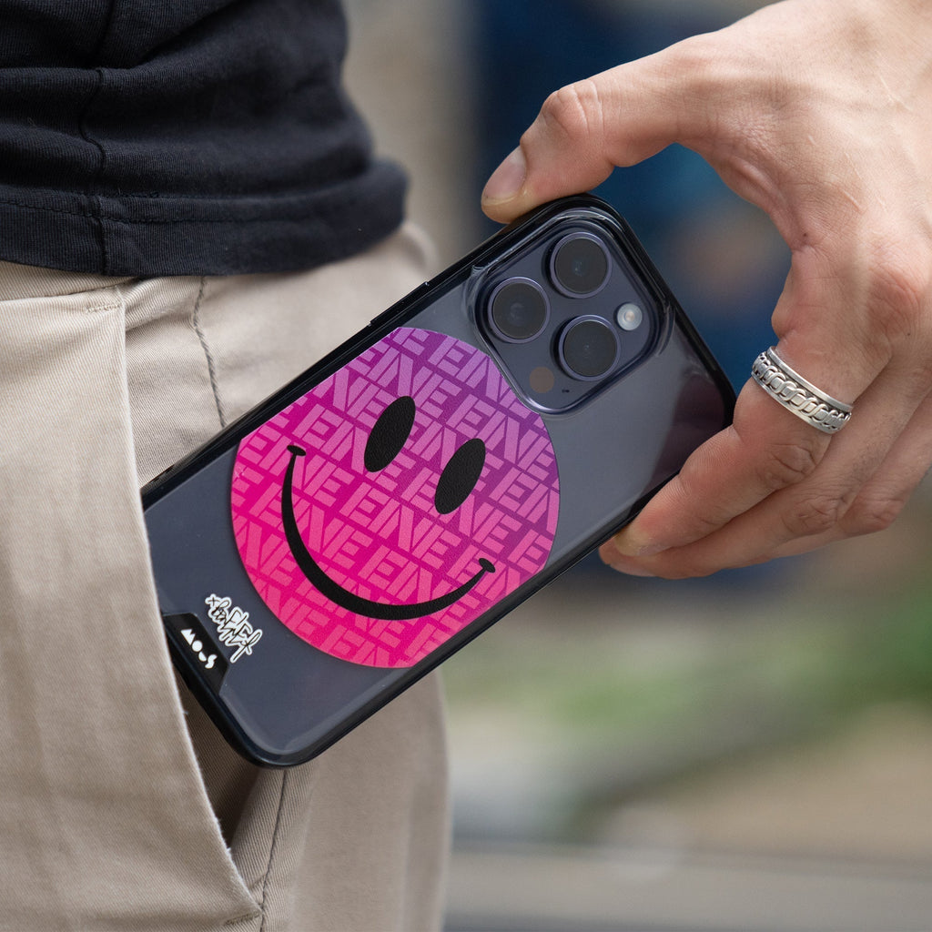 Pink Smiley Protective Phone Case - Ben Eine