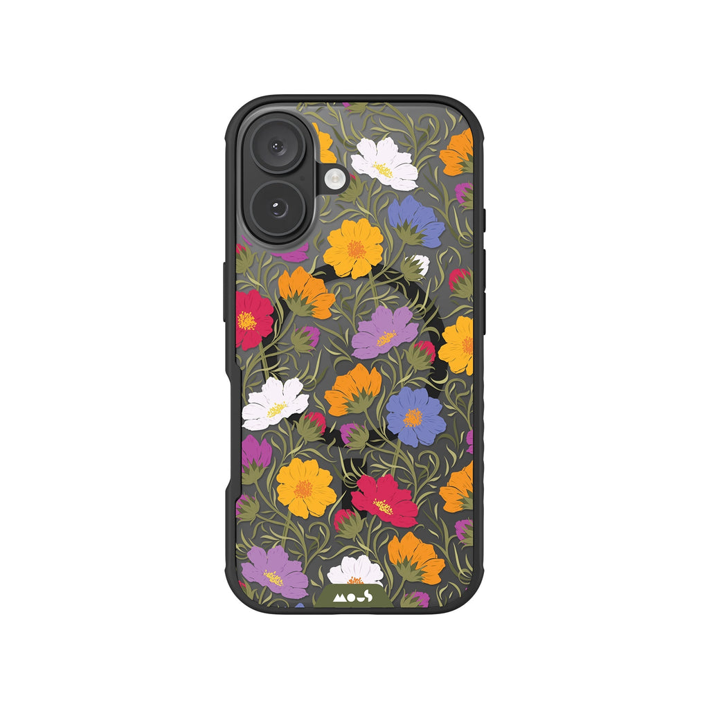 Cosmos Multicolour Protective Phone Case - Flowers MagSafe