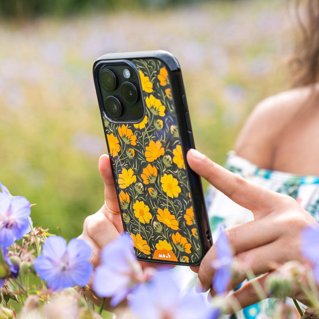Cosmos Orange Protective Phone Case - Flowers