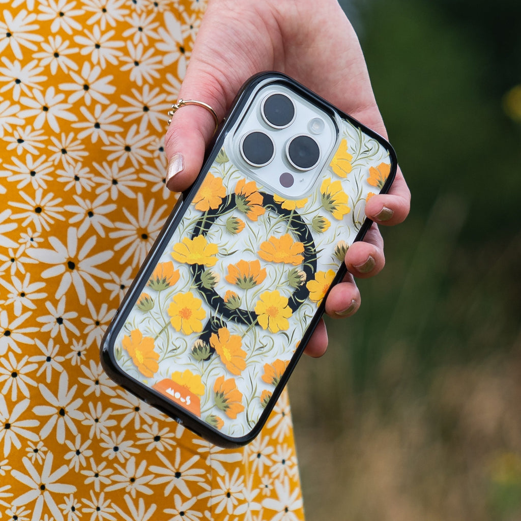 Cosmos Orange Protective Phone Case - Flowers MagSafe