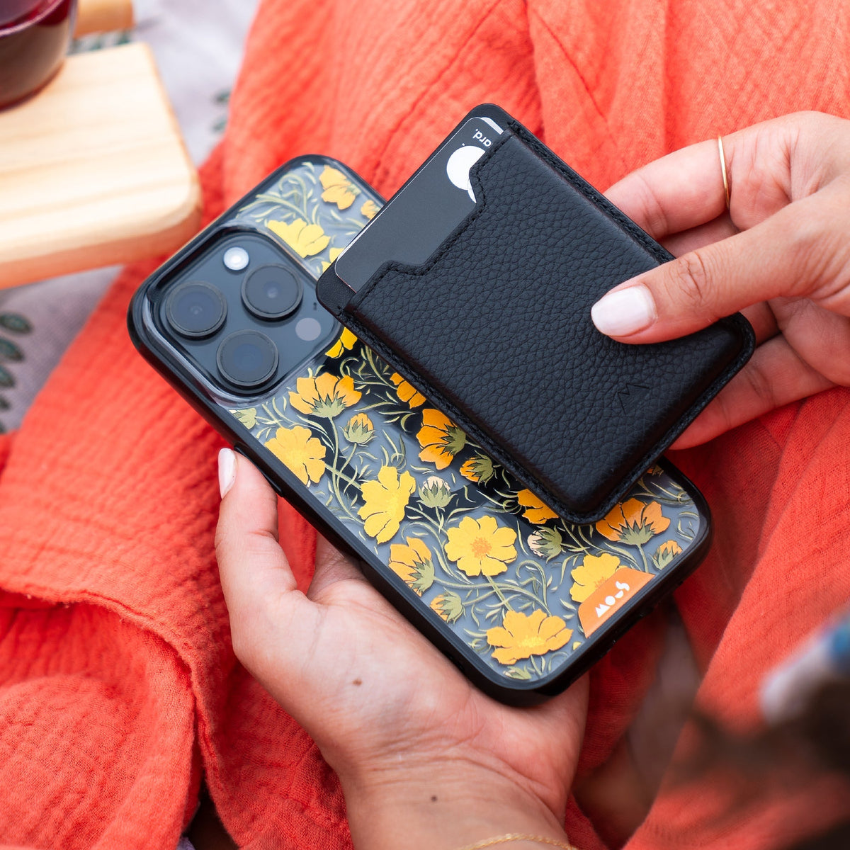Cosmos Orange Protective Phone Case - Flowers MagSafe