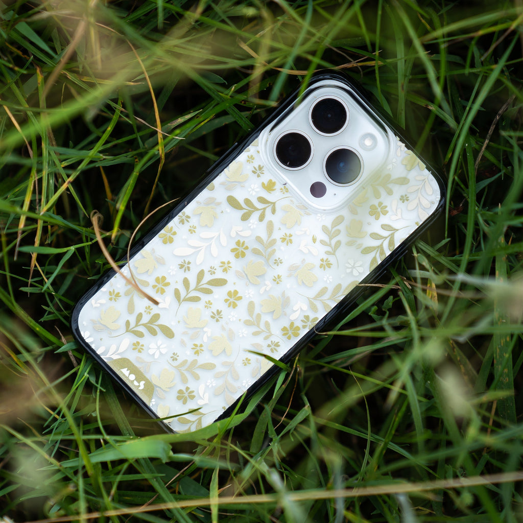 Ditsy Green Protective Phone Case - Flowers
