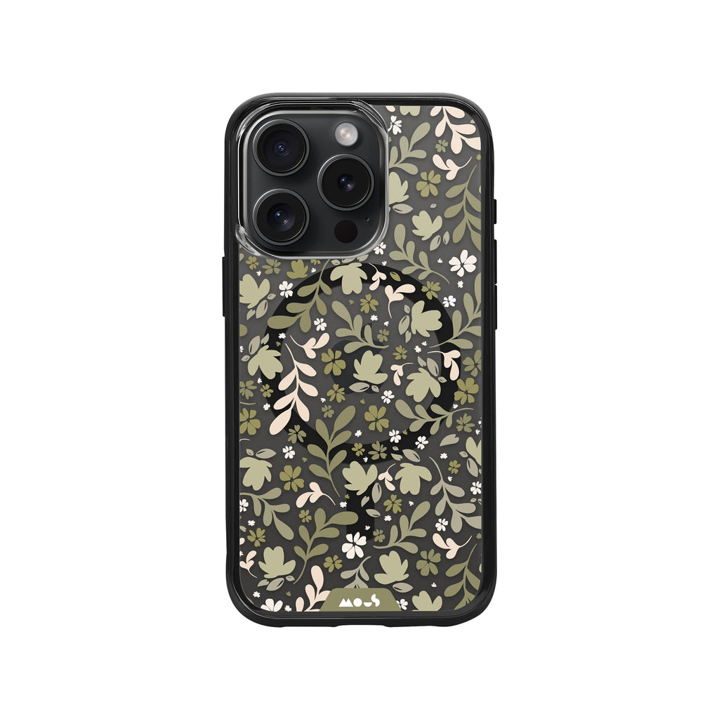 Ditsy Green Protective Phone Case - Flowers MagSafe