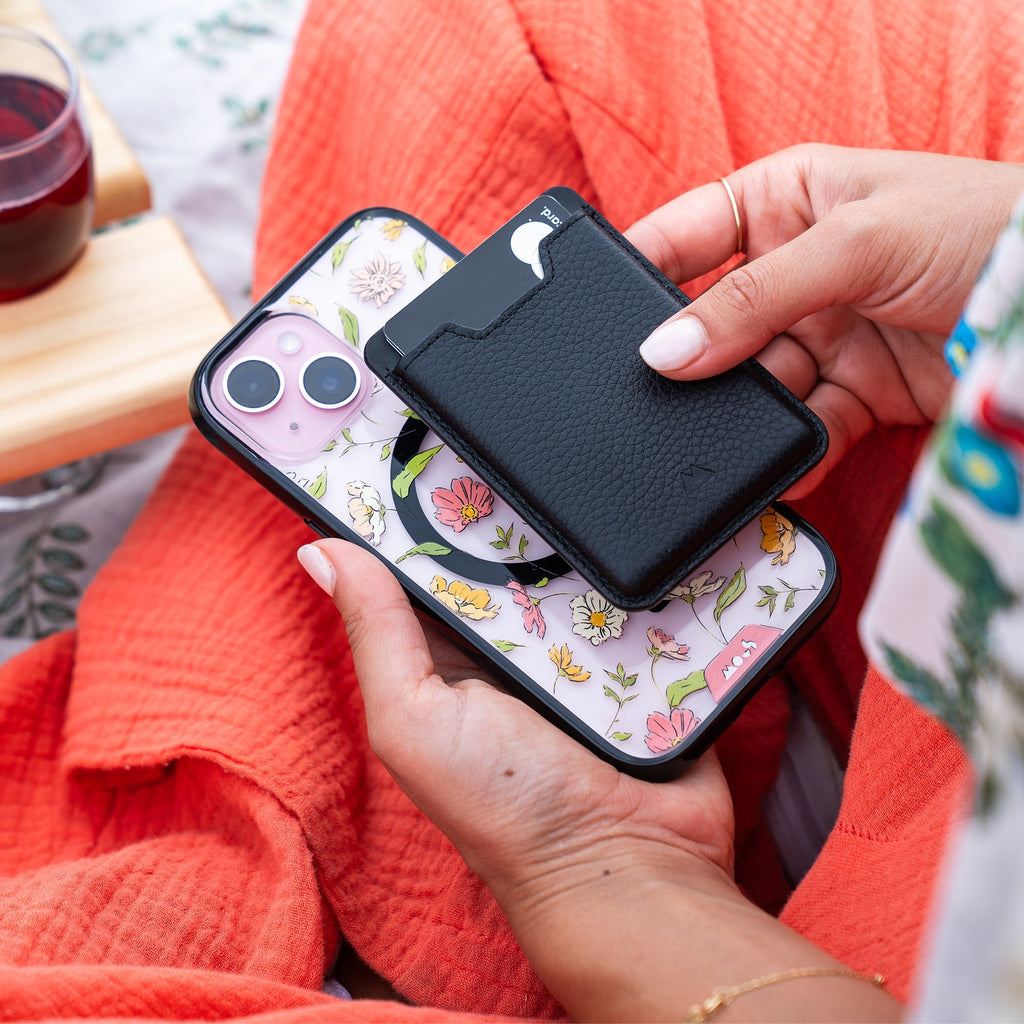 Floral Pink Protective Phone Case - Flowers MagSafe