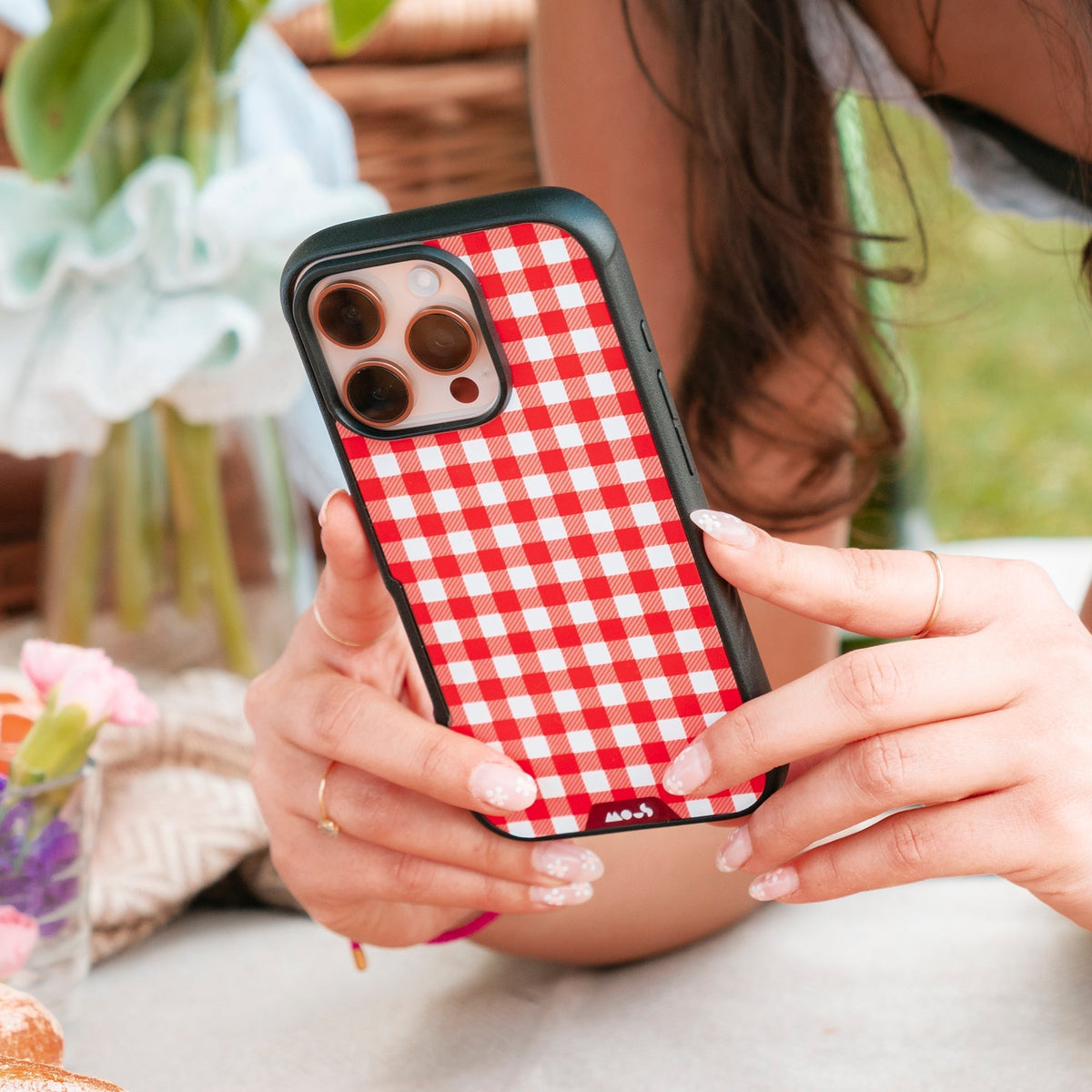 Strawberry Protective Phone Case - Picnic