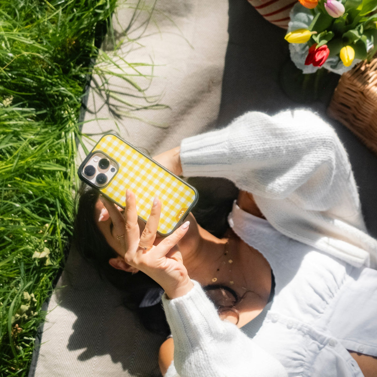 Dandelion Protective Phone Case - Picnic