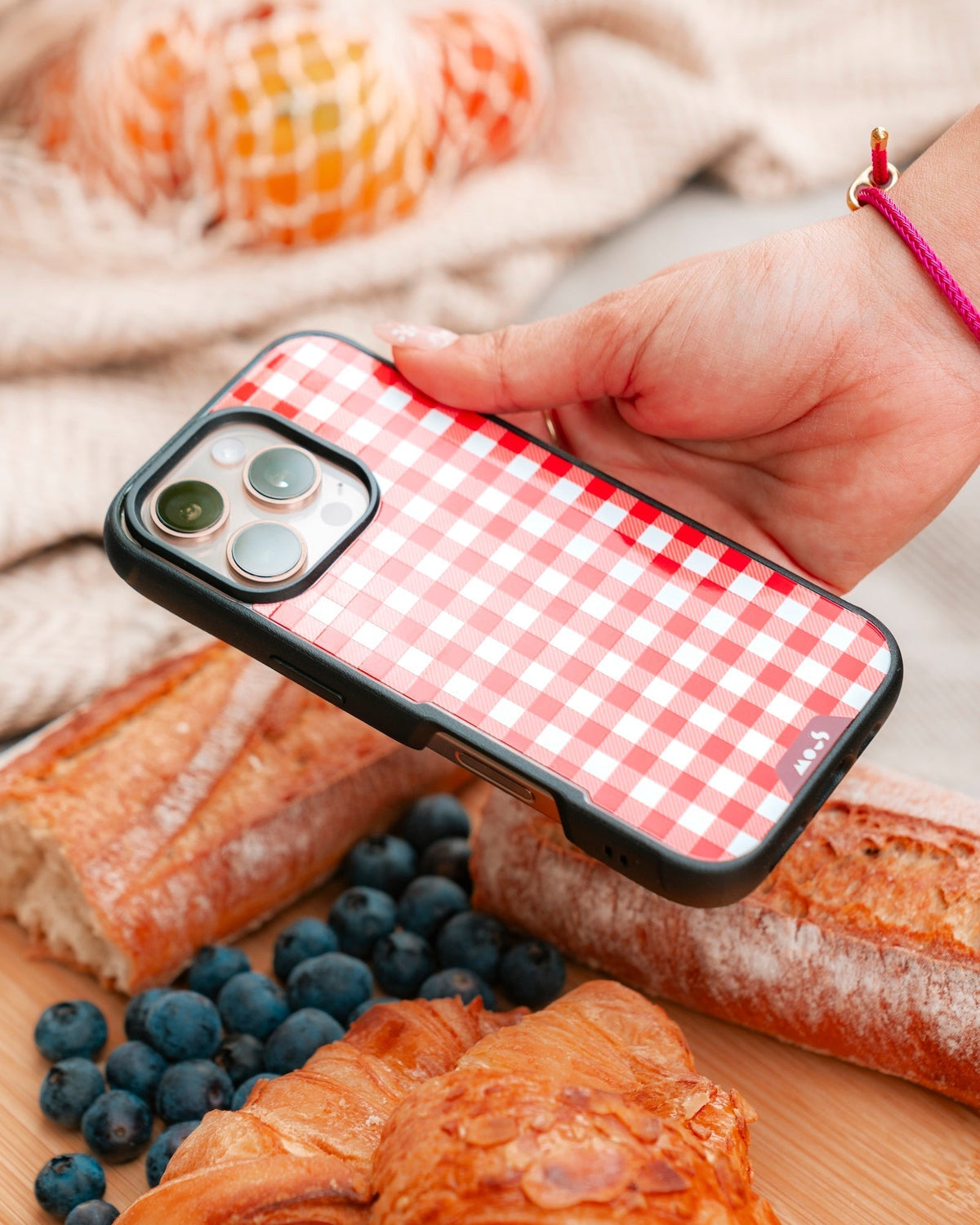 Strawberry Protective Phone Case - Picnic