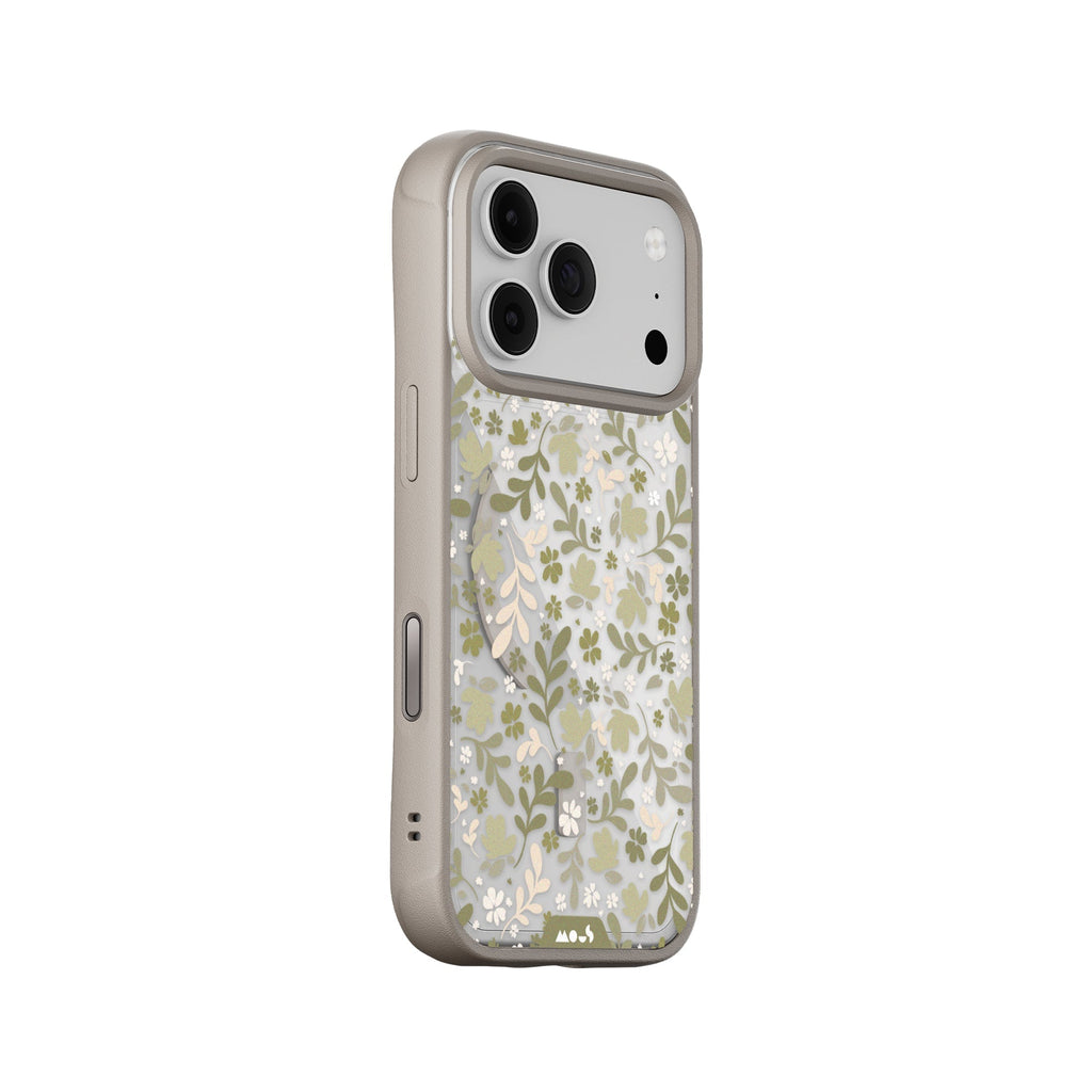 Ditsy Green Protective Phone Case - Flowers MagSafe