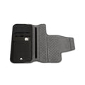 Black Flip Wallet with Stand