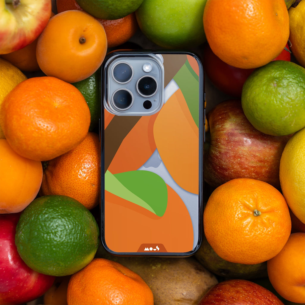Orange Protective Phone Case - Fruits