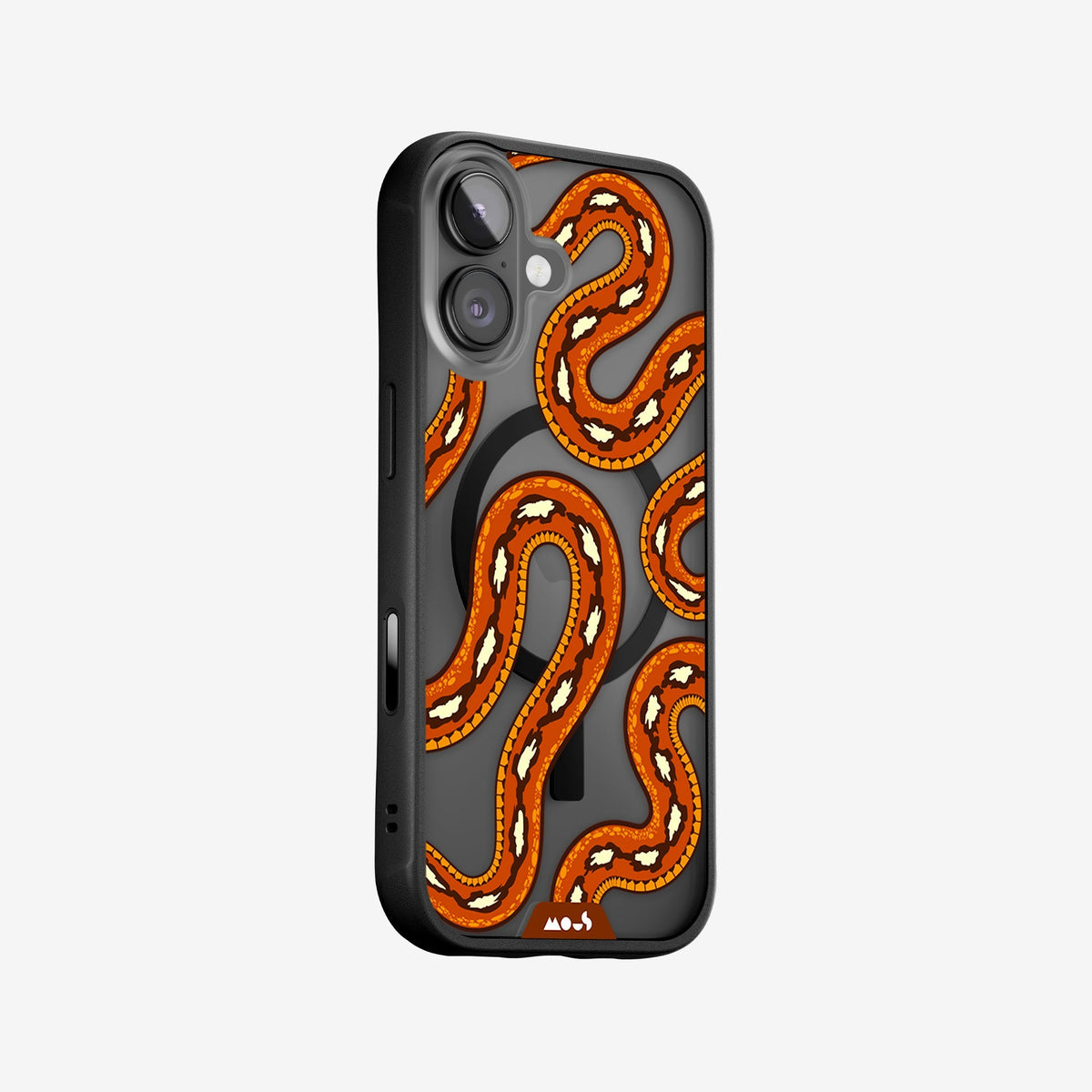 Scarlet Kingsnake Protective Phone Case - Serpent MagSafe