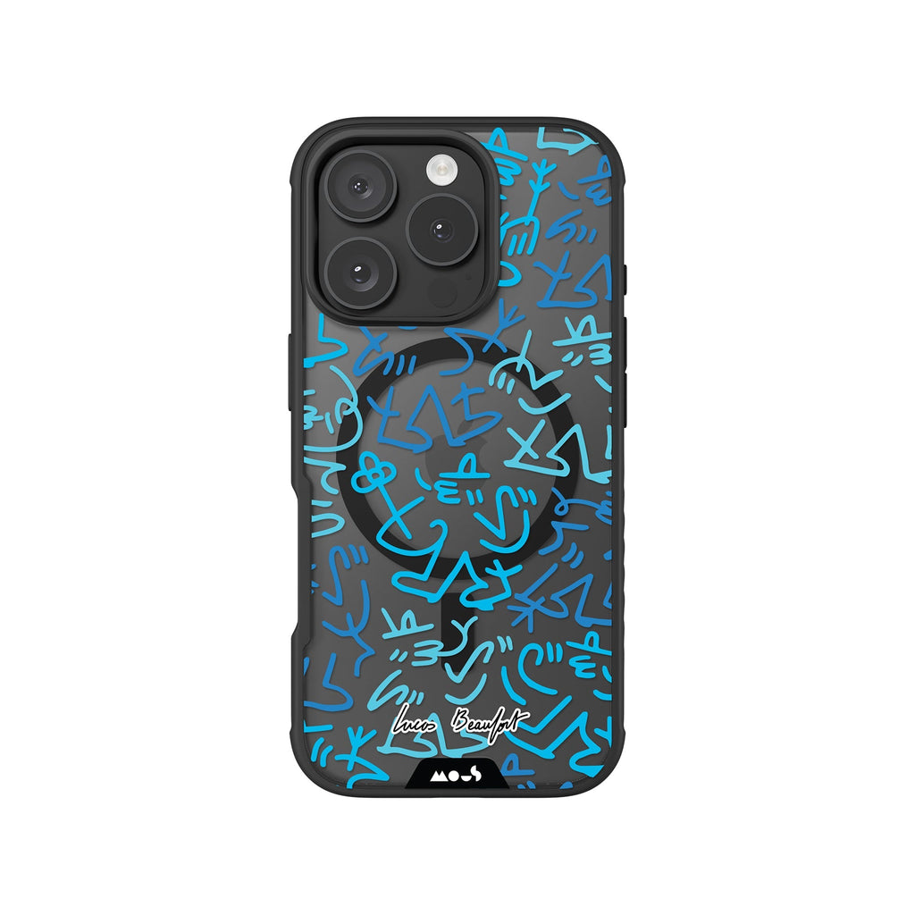 Blue Protective Phone Case - Lucas Beaufort MagSafe
