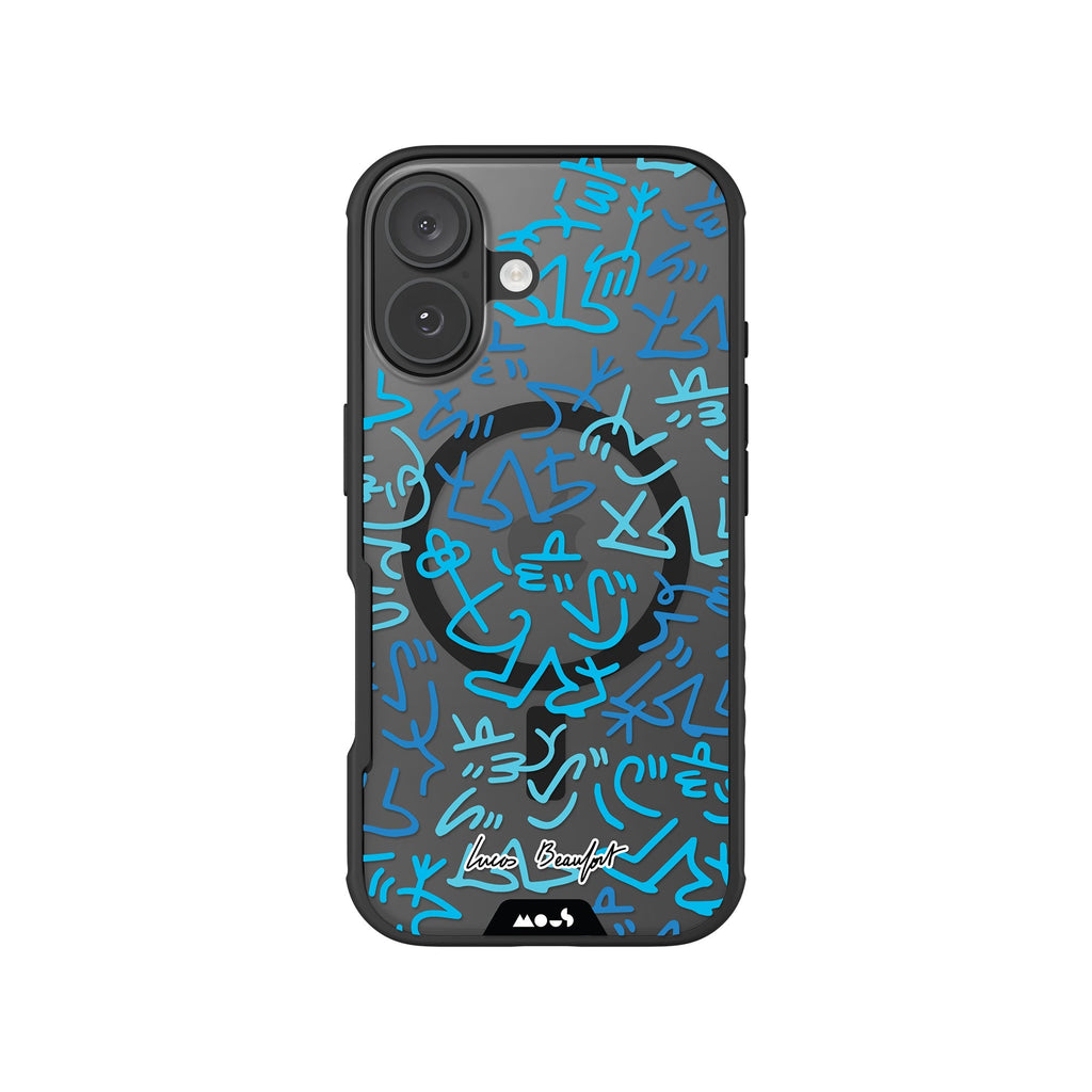 Blue Protective Phone Case - Lucas Beaufort MagSafe