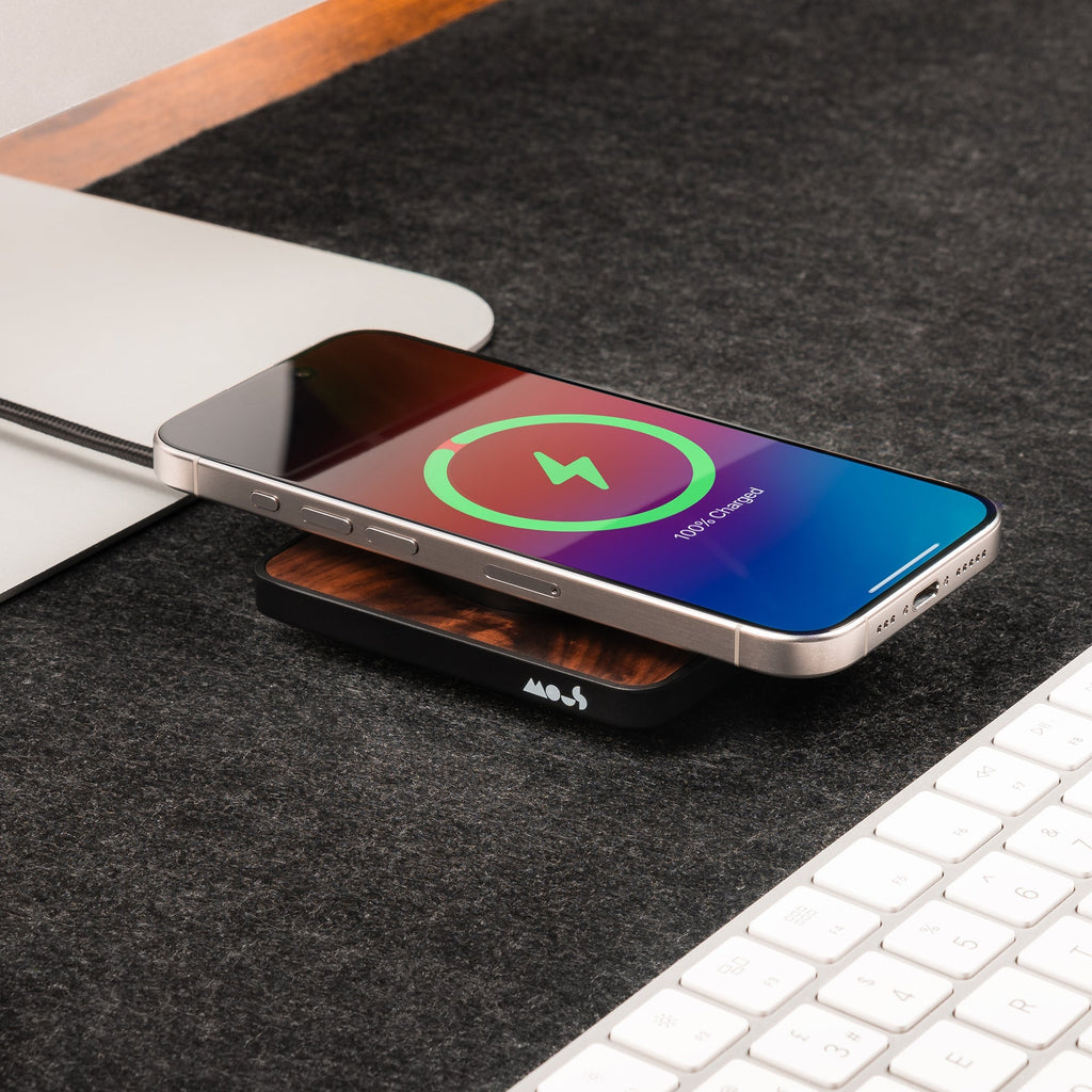 Walnut Wireless Charging Pad