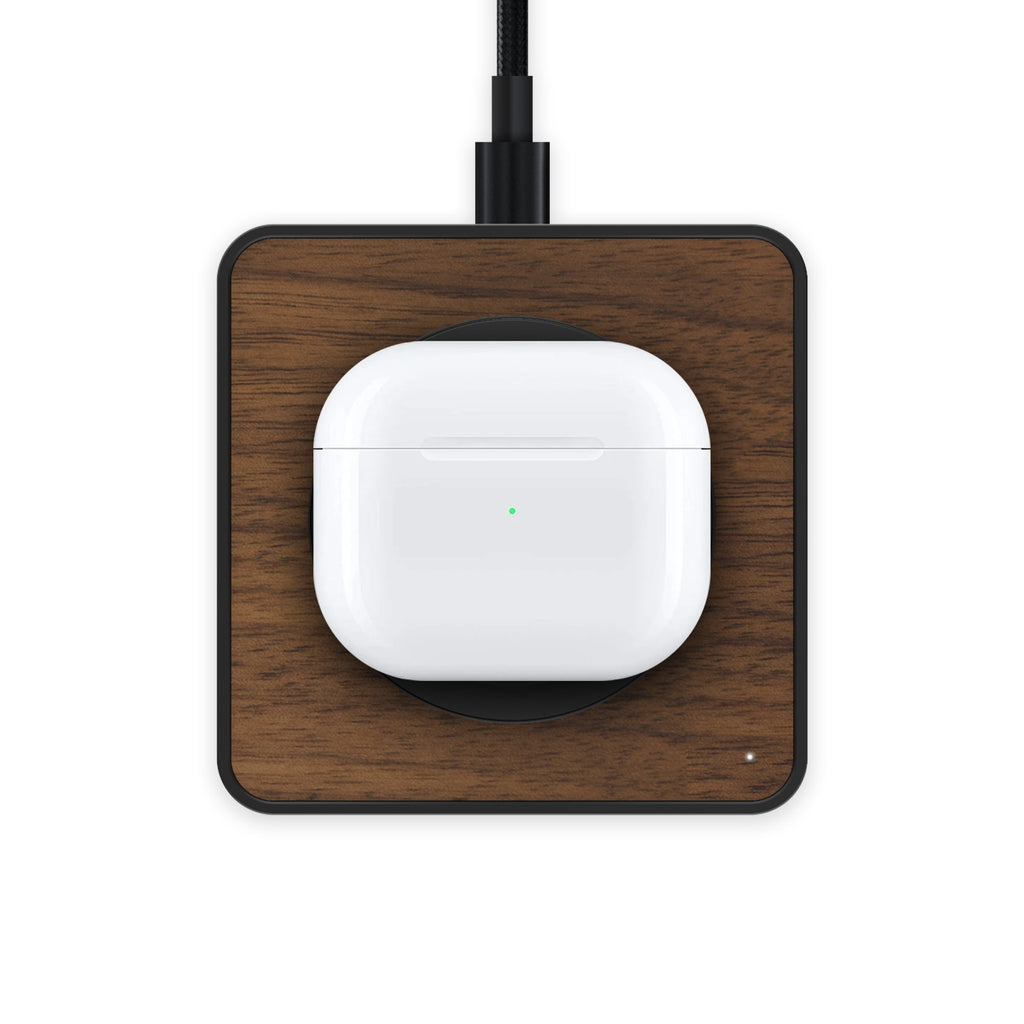 Walnut Wireless Charging Pad