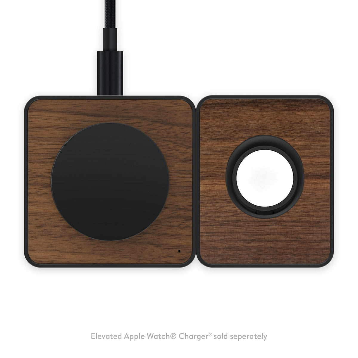 Walnut Wireless Charging Pad