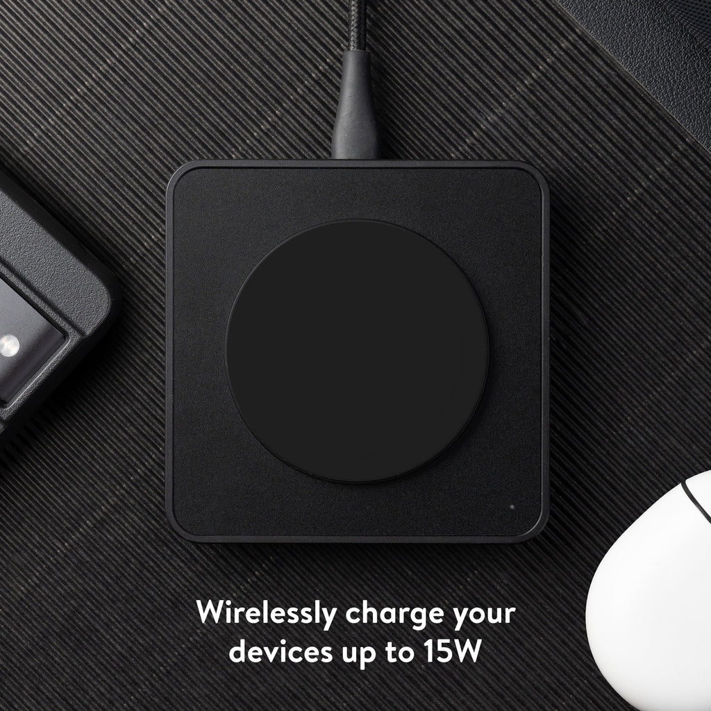 Matte Black Wireless Charging Pad