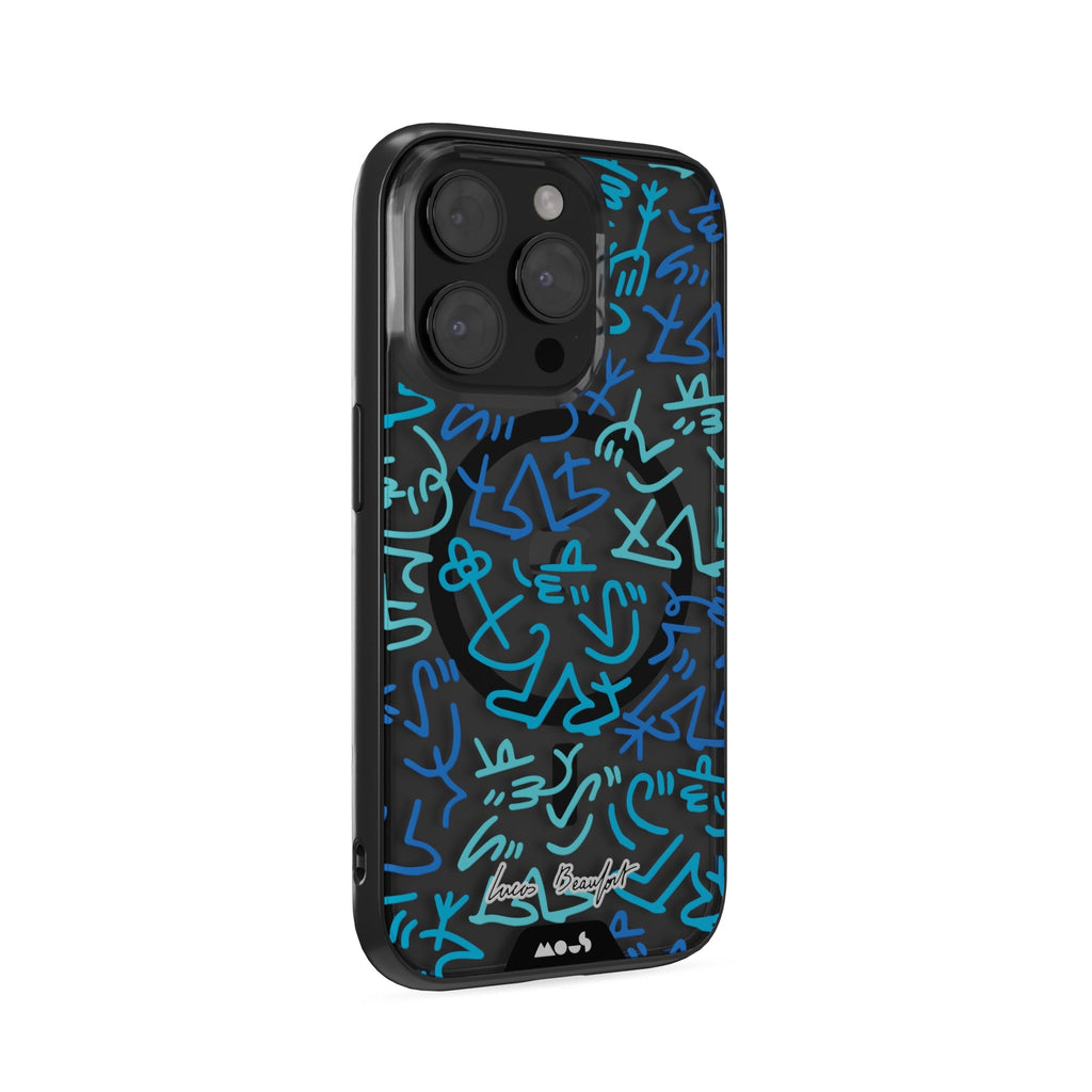 Blue Protective Phone Case - Lucas Beaufort MagSafe