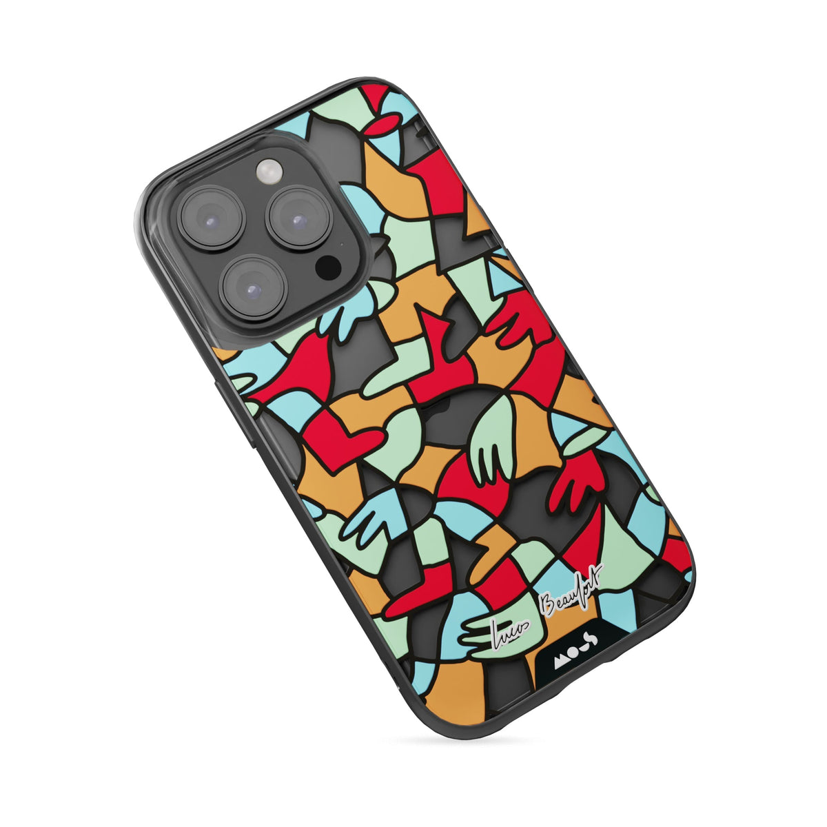Multicolour Protective Phone Case - Lucas Beaufort
