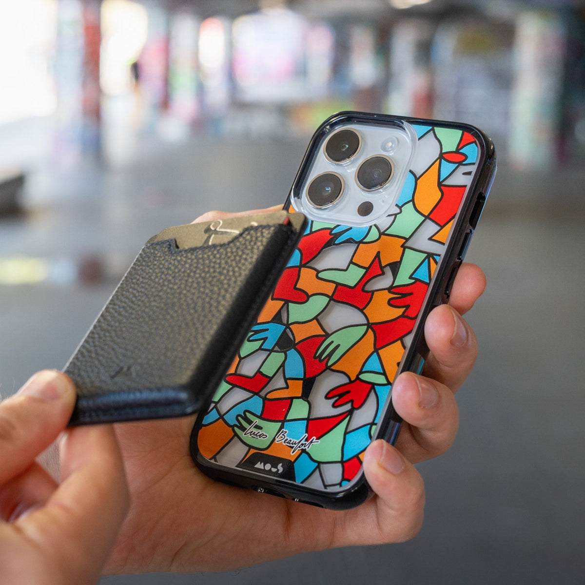 Multicolour Protective Phone Case - Lucas Beaufort MagSafe