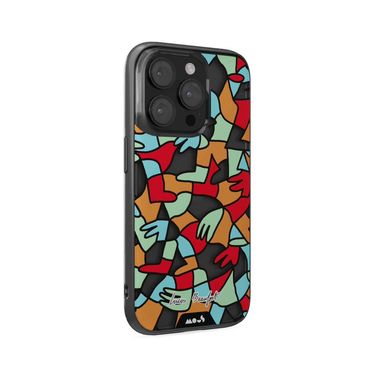 Multicolour Protective Phone Case - Lucas Beaufort