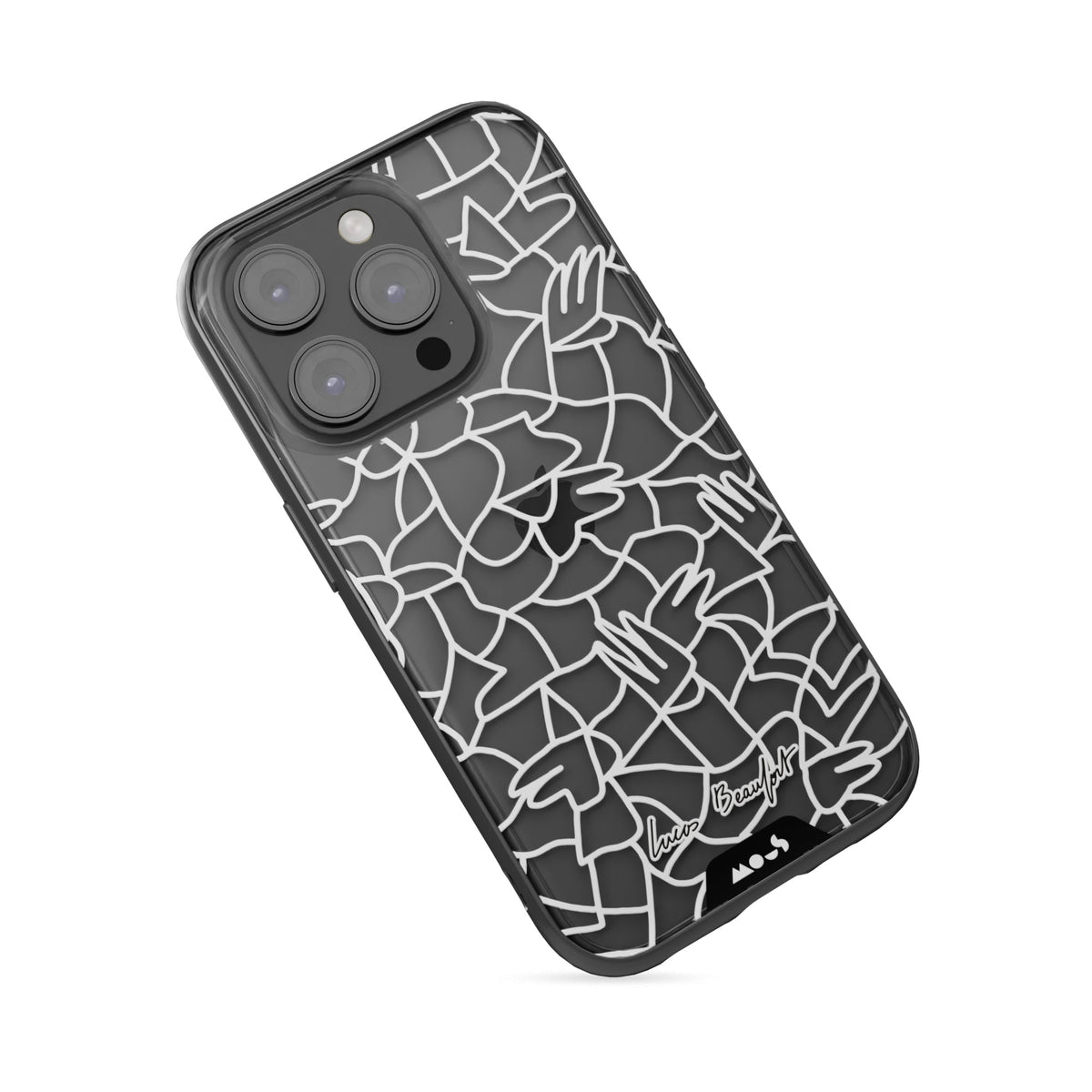 White Protective Phone Case - Lucas Beaufort