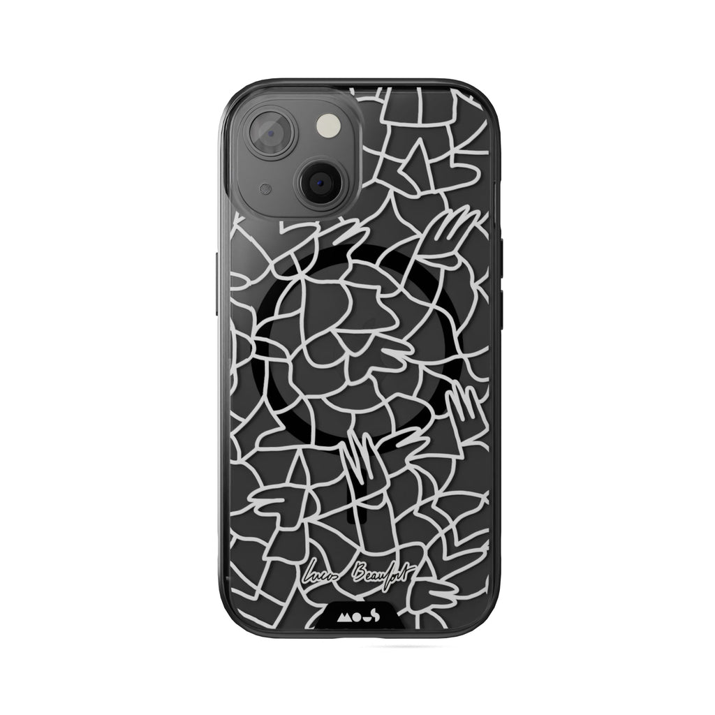 White Protective Phone Case - Lucas Beaufort MagSafe