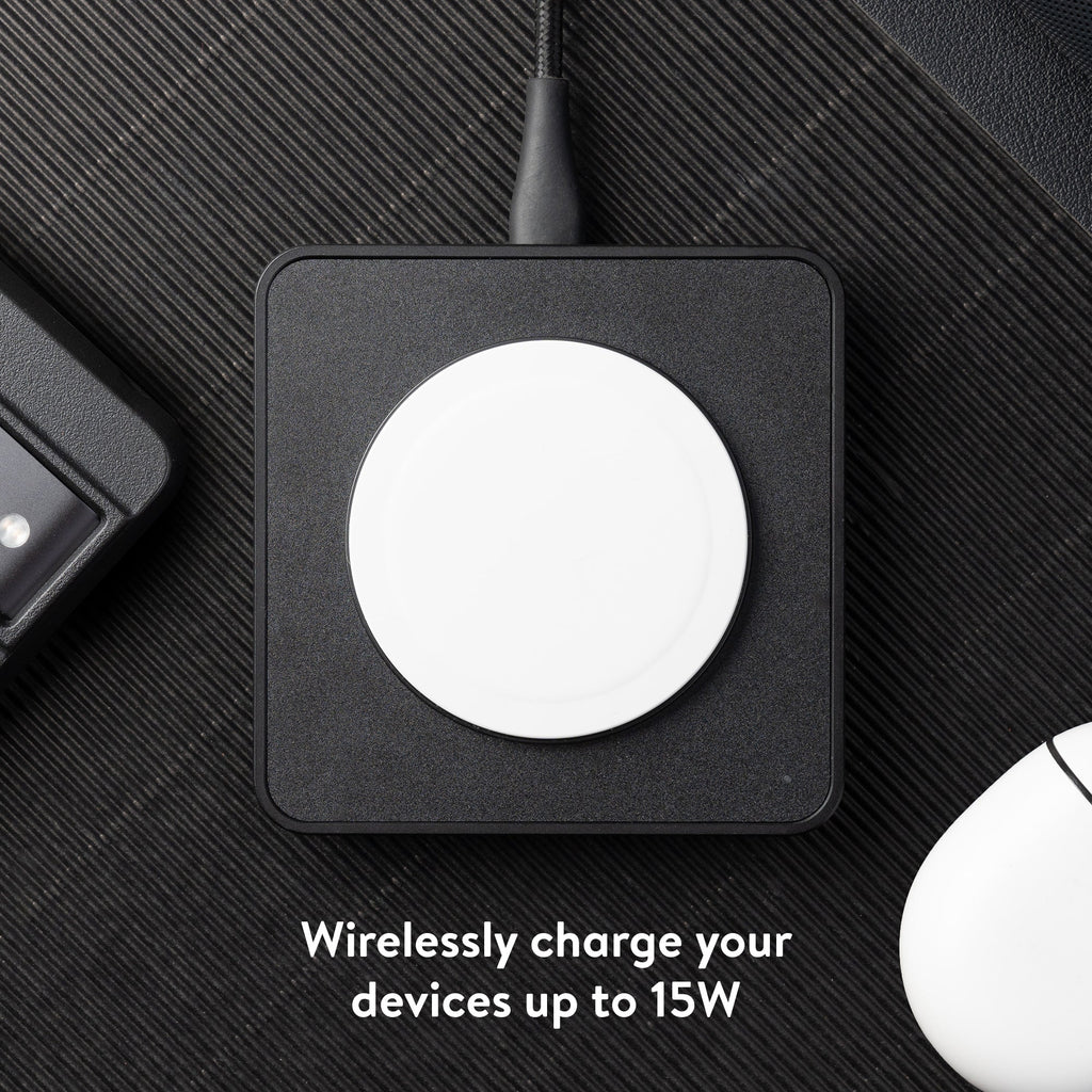 Matte Black Wireless Charging Pad