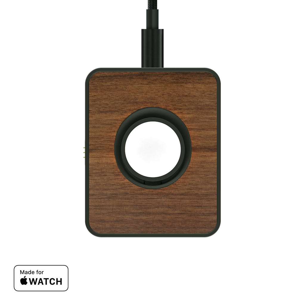 Walnut Wireless Apple Watch® Charger
