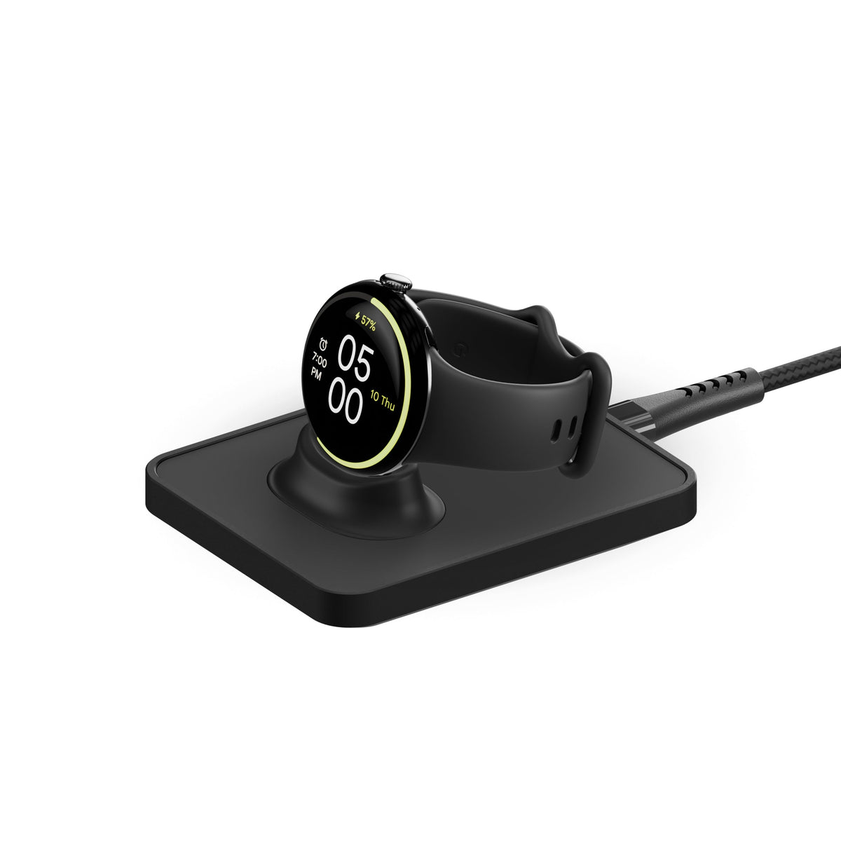Wireless Pixel Watch Charger  - Matte Black