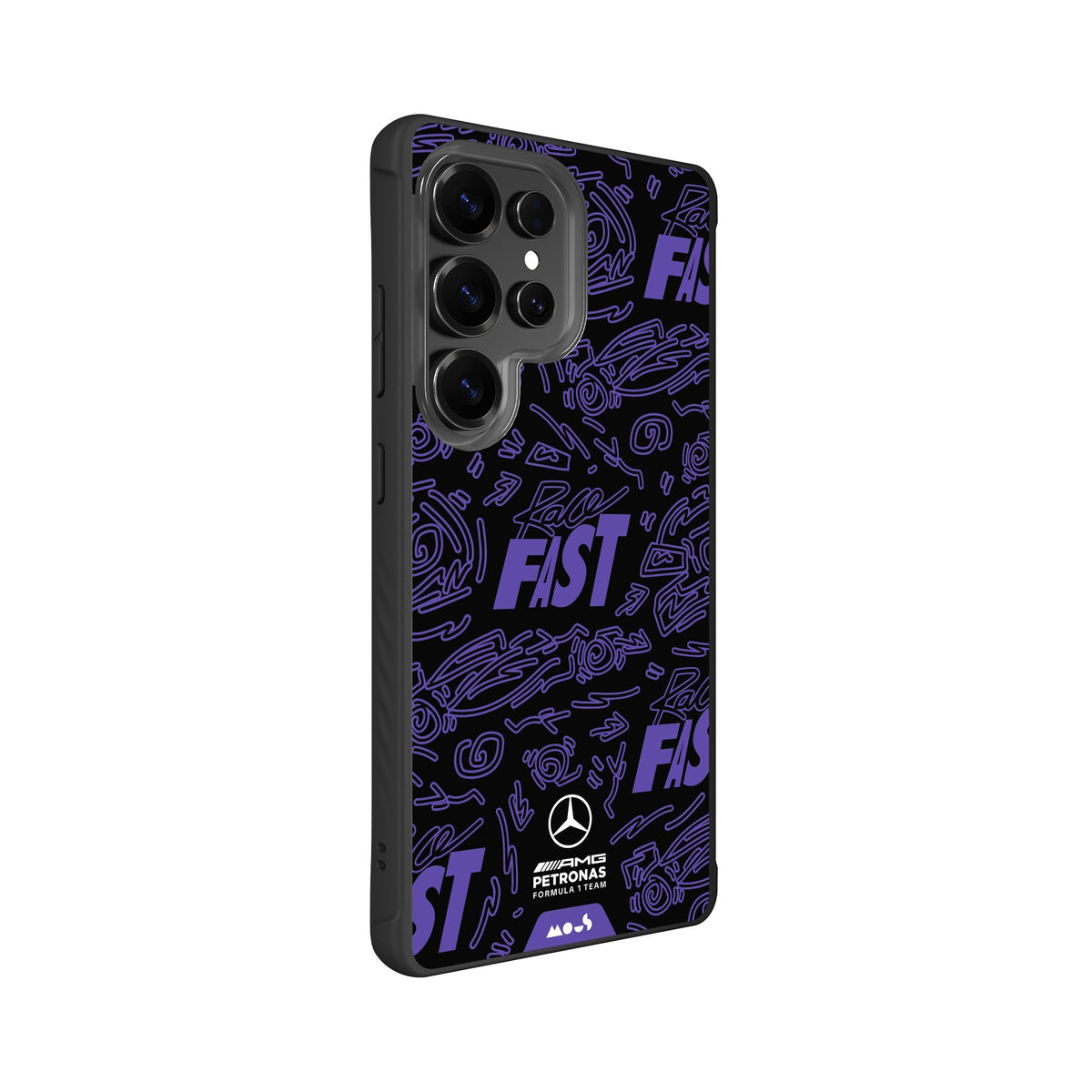 Race Day Violet Protective Phone Case - Mercedes-AMG PETRONAS F1 Team MagSafe