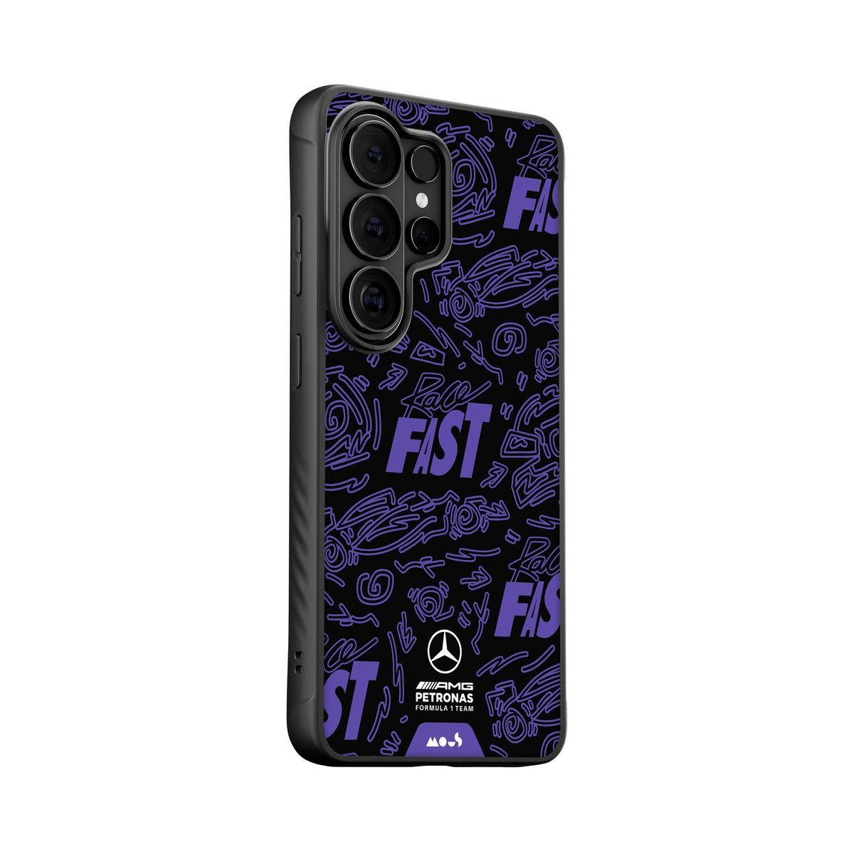 Race Day Violet Protective Phone Case - Mercedes-AMG PETRONAS F1 Team MagSafe
