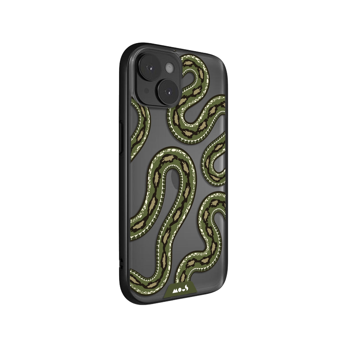 Green Tree Python Protective Phone Case - Serpent
