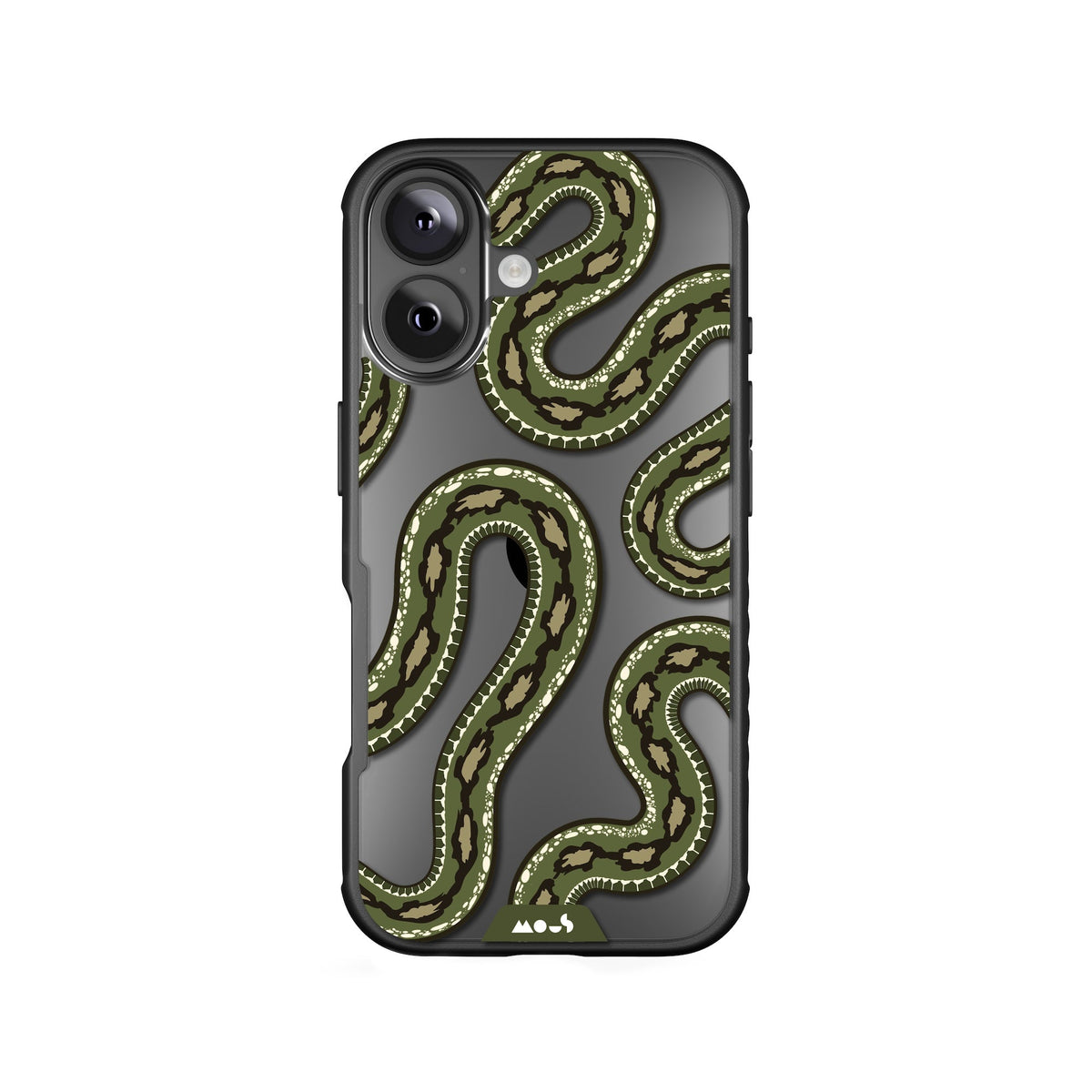 Green Tree Python Protective Phone Case - Serpent
