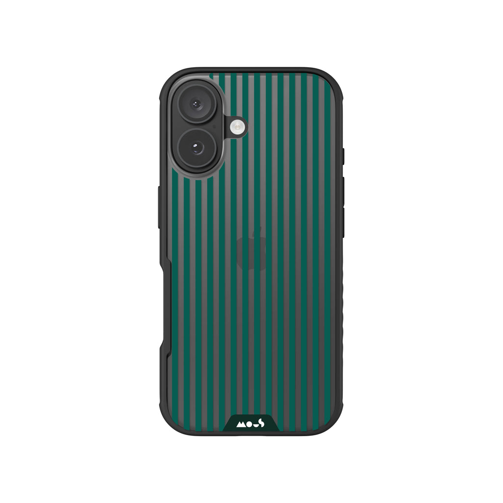 Evergreen Protective Phone Case - Pinstripe