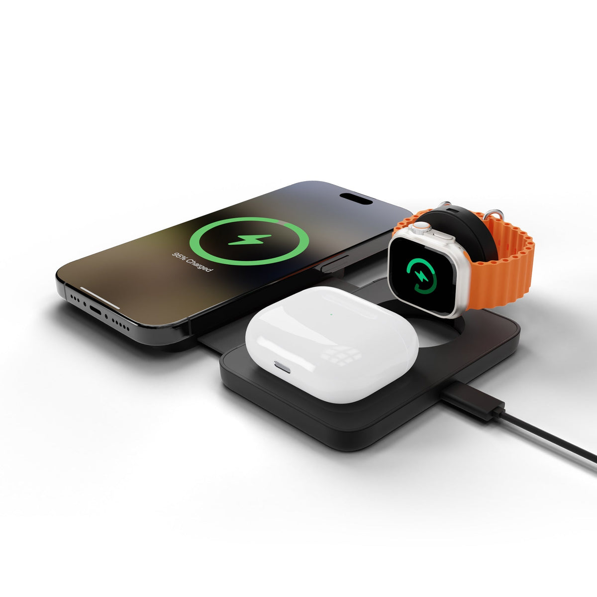 3-In-1 Wireless Portable Charger