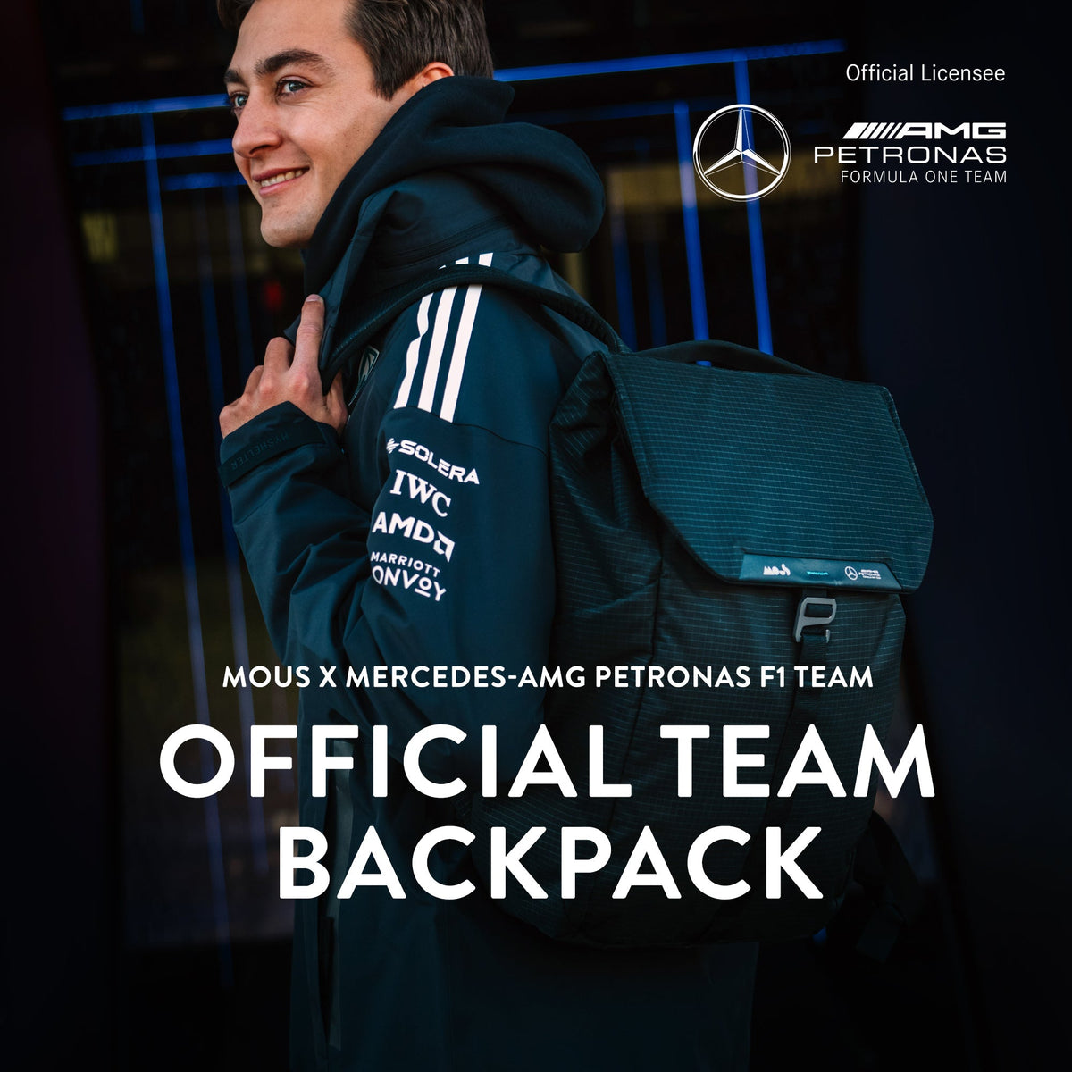 Flap Backpack with UltraTex® - Day x Mercedes-AMG F1 Team