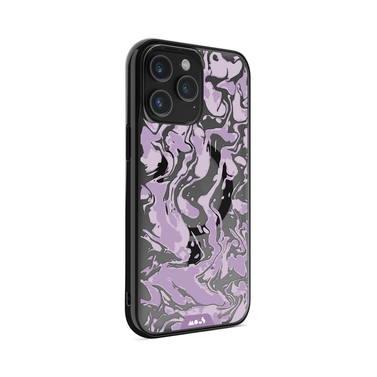 Lilac Protective Phone Case - Marbled MagSafe