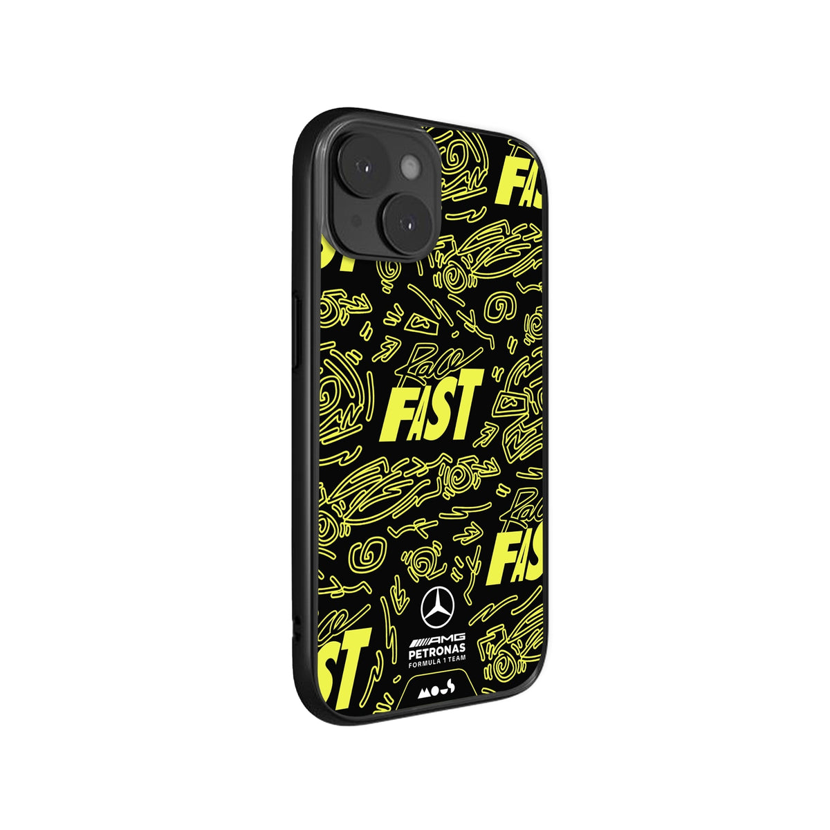 Race Day Lightning Protective Phone Case - Mercedes-AMG PETRONAS F1 Team MagSafe