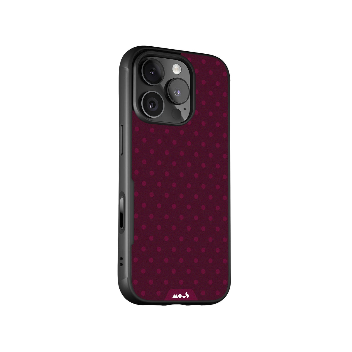 Bordeaux Protective Phone Case - Polka Dots