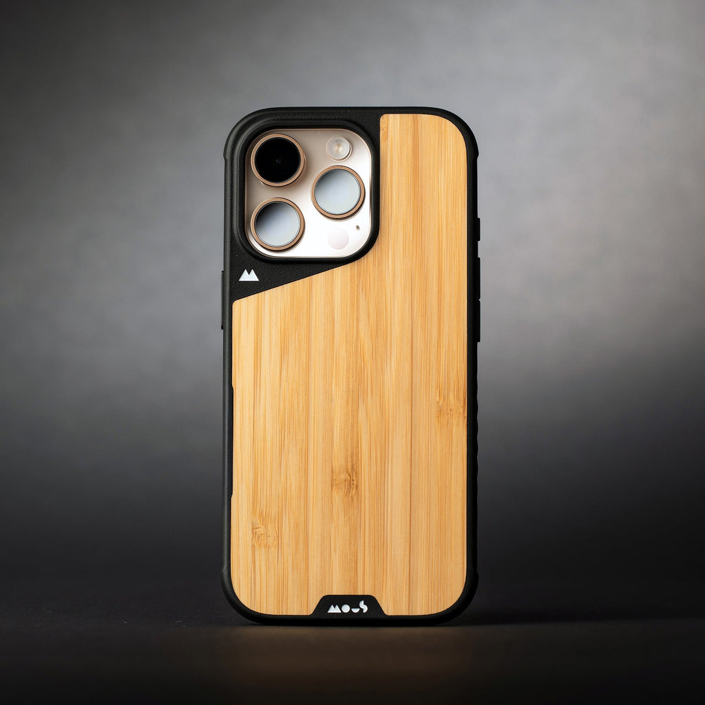 Bamboo Protective Phone Case with Camera Control Button - Limitless